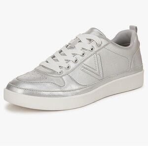 Vionic Silver Low-Top Sneakers